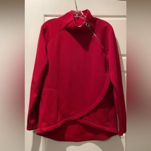 Athleta cozy karma side zip top